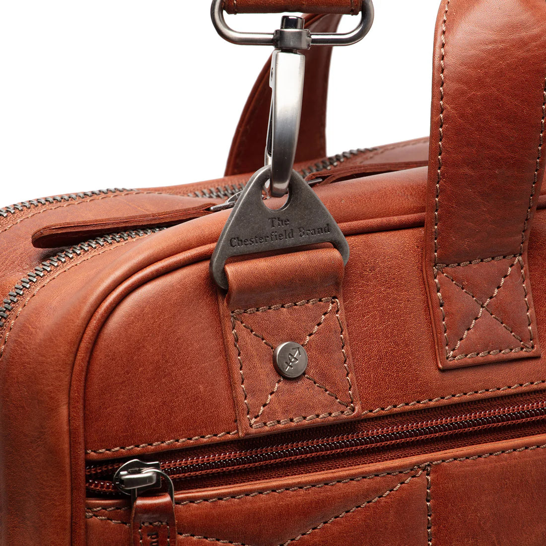 Praktisk portfölj i premiumläder från The Chesterfield Brand 15"