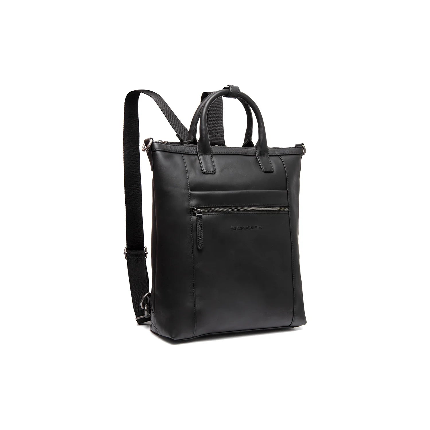 Shopper / Ryggsäck kombiväska i Läder med Datorfack 15"