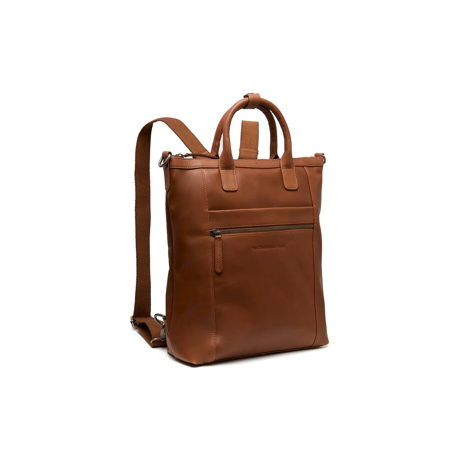 Shopper / Ryggsäck kombiväska i Läder med Datorfack 15"