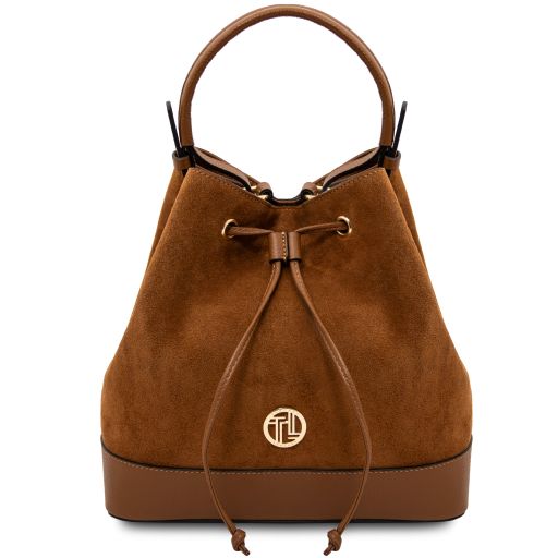 Minerva Bucket-Bag i Italienskt läder