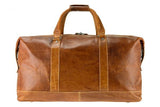 Alpenleder Cognac Weekendbag Alabama