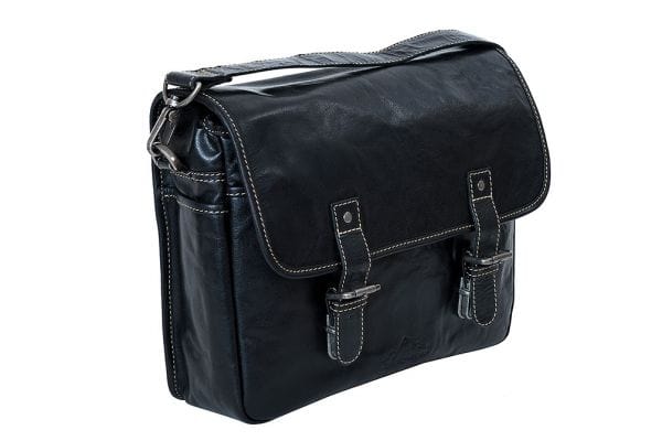 Messenger / Kameraväska TOURER i Läder - NewBag4you