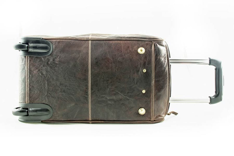 Alpenleder Leather bags for men Trolley Resväska Zürich i Läder