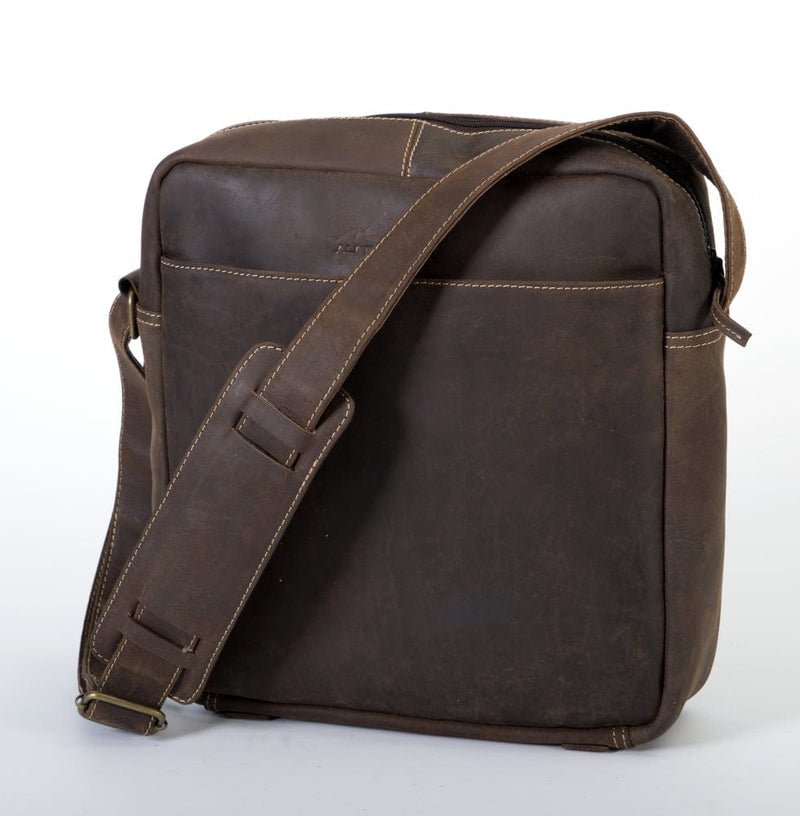 Alpenleder Leather handbags Axelväska Messenger i Läder