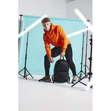 BagBase Backpacks Svart / 31 x 47 x 16 cm Ryggsäck Av Konstläder