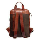 Ryggsäck med Vadderad Rygg i Skinn-Backpacks,deal,Free time_Leather Backpacks,ryggsäck,women,Women_Leather backpacks for women