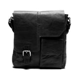 NYPD Leather handbags Svart Handväska med Mobilfack i Skinn