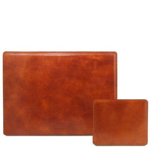 Office Set - Skrivbordsmatta och musmatta av läder - NewBag4you