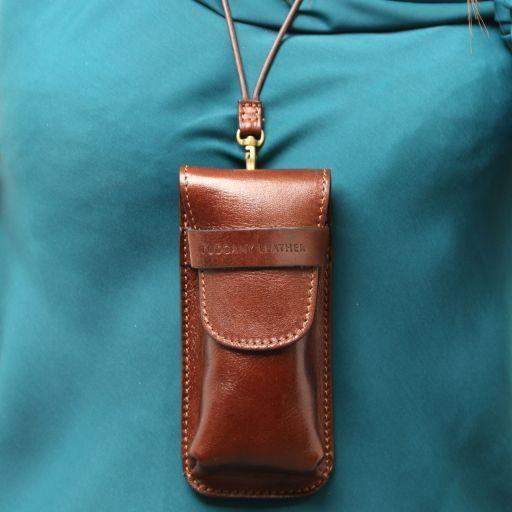 Exklusivt läderfodral för Glasögon / Smartphone / Klocka - NewBag4you