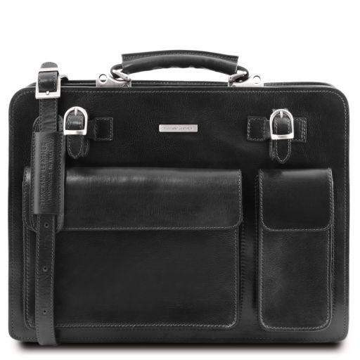 Venezia - Läderportfölj 2 fack - NewBag4you
