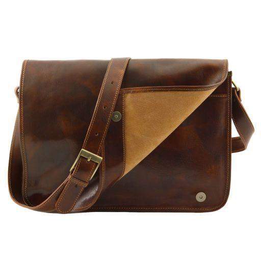 Messenger dubbel - Freestyle läderväska - NewBag4you