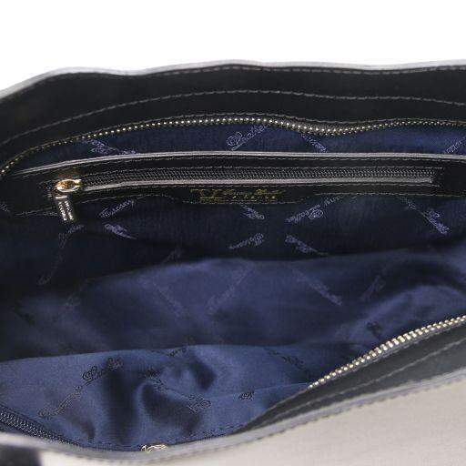 Olimpia - Läder Tote stor storlek - NewBag4you