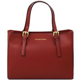 Tuscany Leather Leather handbags Röd Aurora - Handväska i läder