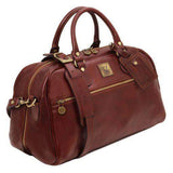 Tuscany Leather Luggage Magellan - Reseset i läder Weekendväskor