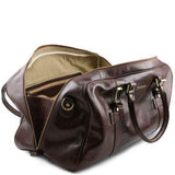 TL Voyager - Läderväska med remmar fram - Stor storlek - NewBag4you