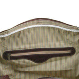 TL Voyager - Läderväska med remmar fram - Stor storlek - NewBag4you