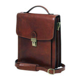 David - Crossbody-väska i läder - stor storlek - NewBag4you