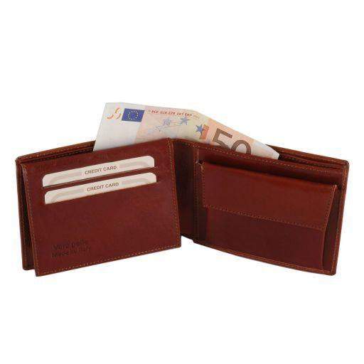 Exklusivt 3-faldigt plånbok för män med myntficka - NewBag4you