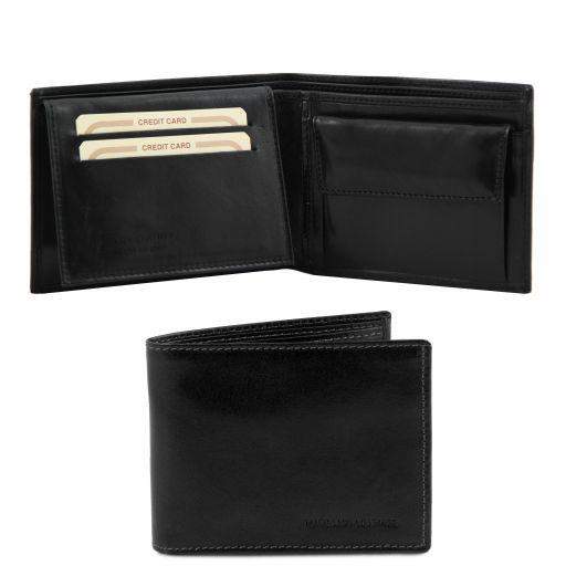 Exklusivt 3-faldigt plånbok med myntfack - NewBag4you