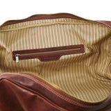 Tuscany Leather Weekendbag Lisbona - Reseset i läder 2 väskor