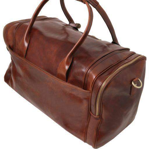 TL VOYAGER Weekendväska med sidfickor-Luggage_Leather Travel bags,men,Men_Leather bags for men,utvald,weekendbag