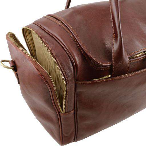 TL VOYAGER Weekendväska med sidfickor-Luggage_Leather Travel bags,men,Men_Leather bags for men,utvald,weekendbag