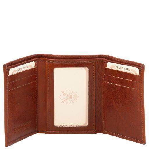 Exklusiv 3-faldig plånbok i läder - NewBag4you