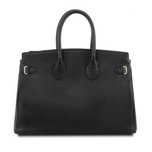 Tuscany Leather Women TL Bag - Läderhandväska med Guldspännen